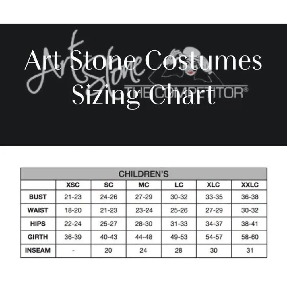 Artstone Sequined Blue Dance Costume Jazz Tap Skate‎ Dress Leotard Tutu Girl LC